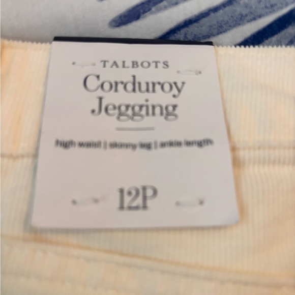 Talbots Cream Women Jeggings - Picture 3 of 5